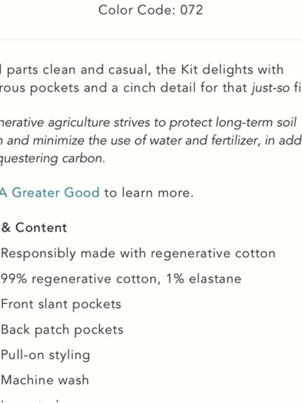 Anthropologie Pilcro The Kit Regenerative Cotton Shorts 27 - Picture 8 of 10